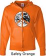 Peace Earth Mens Full Zip Hoodie
