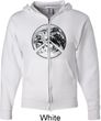 Peace Earth Mens Full Zip Hoodie
