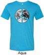 Peace Earth Mens Tri Blend Crewneck Shirt