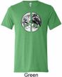 Peace Earth Mens Tri Blend Crewneck Shirt
