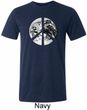 Peace Earth Mens Tri Blend Crewneck Shirt
