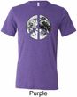 Peace Earth Mens Tri Blend Crewneck Shirt