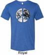 Peace Earth Mens Tri Blend Crewneck Shirt