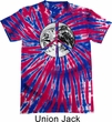 Peace Earth Patriotic Tie Dye Shirt