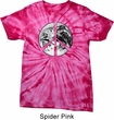 Peace Earth Spider Tie Dye Shirt