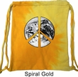 Peace Earth Tie Dye Bag