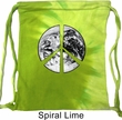 Peace Earth Tie Dye Bag
