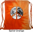 Peace Earth Tie Dye Bag