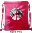 Peace Earth Tie Dye Bag