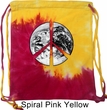 Peace Earth Tie Dye Bag