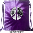Peace Earth Tie Dye Bag