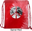 Peace Earth Tie Dye Bag
