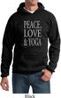 Peace Love & Yoga Hoodie
