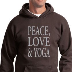 Peace Love & Yoga Hoodie Peace Love & Yoga Hoodie