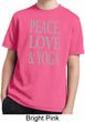 Peace Love & Yoga Kids Moisture Wicking Shirt