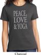 Peace Love & Yoga Ladies Shirt