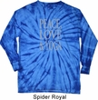 Peace Love & Yoga Long Sleeve Tie Dye Shirt