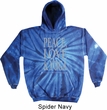 Peace Love & Yoga Tie Dye Hoodie