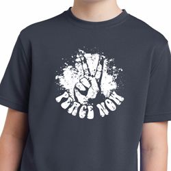 Peace Now Kids Moisture Wicking Shirt