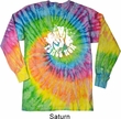 Peace Now Long Sleeve Tie Dye Shirt