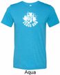 Peace Now Mens Tri Blend Crewneck Shirt