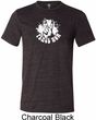 Peace Now Mens Tri Blend Crewneck Shirt