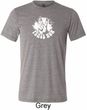 Peace Now Mens Tri Blend Crewneck Shirt