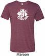 Peace Now Mens Tri Blend Crewneck Shirt