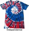 Peace Now Patriotic Tie Dye Shirt