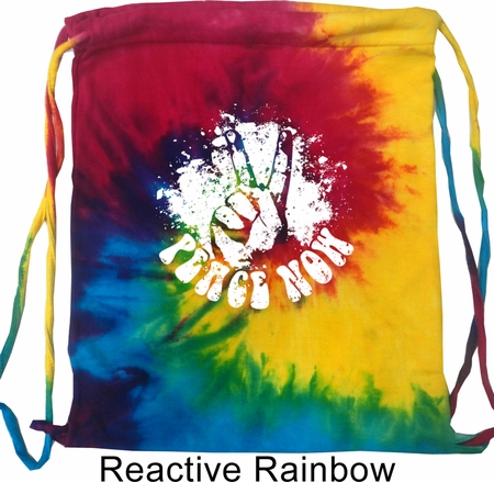 Peace Now Tie Dye Bag