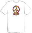 Peace Sign FUNKY 70s Love Symbol Retro T-shirt