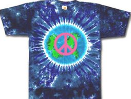 Peace Sign Shirt Pink Peace Earth Tie Dye Tee Peace Sign Shirt Pink Peace Earth Tie Dye Tee