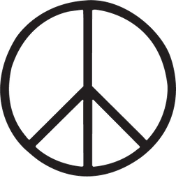 Peace Sign T-shirts - Basic Symbol