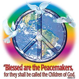 Peace T-shirts - Peace and Love Assorted Symbols