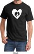 Peace Tee Hippie Heart Peace Shirt