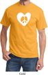 Peace Tee Hippie Heart Peace Shirt