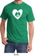 Peace Tee Hippie Heart Peace Shirt