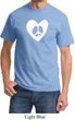 Peace Tee Hippie Heart Peace Shirt