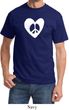 Peace Tee Hippie Heart Peace Shirt