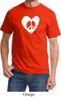 Peace Tee Hippie Heart Peace Shirt