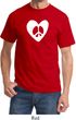 Peace Tee Hippie Heart Peace Shirt