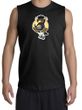 PENGUIN POWER Athletic Gym Workout Adult Muscle Shirt Shooter - Black