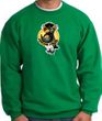 PENGUIN POWER Athletic Gym Workout Adult Sweatshirt - Kelly Green