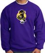 PENGUIN POWER Athletic Gym Workout Adult Sweatshirt - Purple
