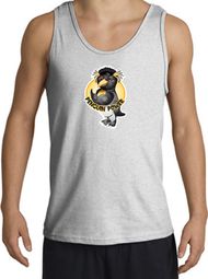 PENGUIN POWER Athletic Gym Workout Adult Tanktop - Ash