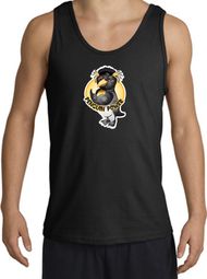 PENGUIN POWER Athletic Gym Workout Adult Tanktop - Black