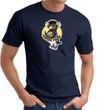 PENGUIN POWER Athletic Gym Workout T-shirt - Navy