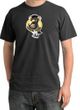 Penguin Power Shirt Athletic Gym Workout Pigment Dyed Tee Dark Smoke
