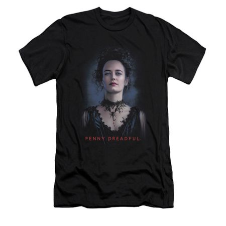 Penny Dreadful Shirt Slim Fit Vanessa Black T-Shirt