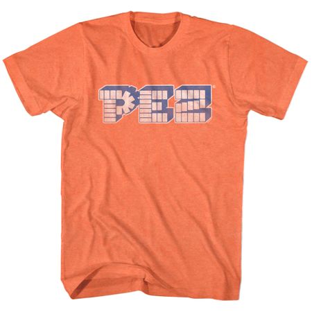 PEZ Candy Shirt Logo Orange T-Shirt